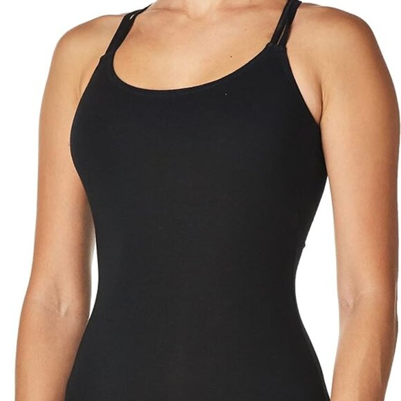 NWT Capezio Classic Double Strap Camisole Leotard Black - Size Small - Picture 6 of 6